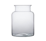 Sklenená váza nádoba H:25cm D:19cm W-332