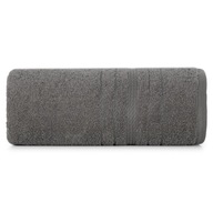 Bawełniany ręcznik kąpielowy stalowy puszysty 50X90 gramatura 450