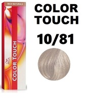 WELLA FARBA COLOR TOUCH 60ML KOLOR: 10/81