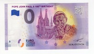 Niemcy 0 euro 2020 Jan Paweł II 100 rocznica urodzin XENJ 003434