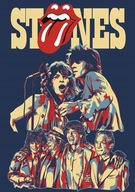 The Rolling Stones - Lips - plakat 90x60 cm Obraz