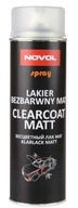 Novol - Clearcoat lakier bezbarwny MATT w sprayu