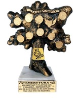 Statuetka figurka Drzewko Szczęścia na Emeryturę prezent Emeryta Emerytki