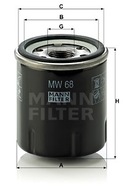 Mann-Filter MW 68 Olejový filter