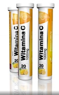 Vitamín C 1000, 20 šumivých tabliet