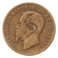 [M32195] Olaszország 10 centesimi 1863