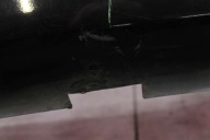 bumper rear part rear black DODGE CALIBER 06-12