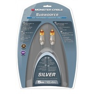 Monster Cable 140754 400sw 1xRCA/1xRCA przewód kabel do subwoofera 5m