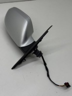 AUDI A6 C7 mirror zewetrzne right 6 PIN colour LX7W silver UK!