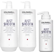 Goldwell Just SMOOTH Šampón Kondicionér Kúra 60sec VYHLADZUJE VLASY