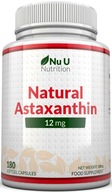 Nu U Prírodný astaxantín 12mg 180 kapsúl softgels doplnok stravy