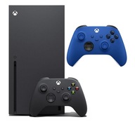 Konsola Xbox Series X 1TB + 2X Pad Czarny/Niebieski