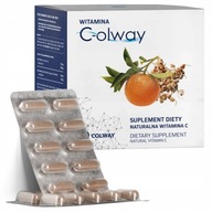 Colway Prírodný vitamín C BIOORGANICKÁ nevyhnutná pre produkciu kolagénu