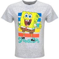 Tričko SpongeBob sivé 104