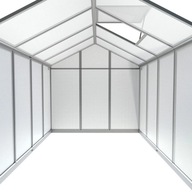Duża Szklarnia cieplarnia ogrodowa z poliwęglanu 242 x 190 x 195 cm