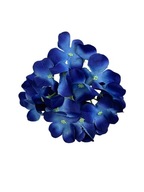 Hortenzia hlavička 13 cm tmavo modrá