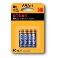 Bateria AAA KODAK MAX SUPER ALKALINE LR3- 4 szt