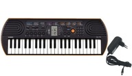 CASIO SA-76 MINI KEYBOARD DLA DZIECI + ZASILACZ