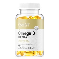 OstroVit Omega 3 Ultra EPA DHA VYSOKÁ DÁVKA 90 kaps
