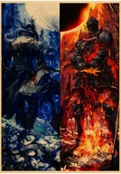 30x40 Obrázok plagát Klasická hra Dark Souls 3 dekoratívna maľba na plátno