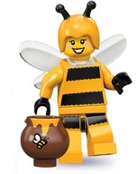 Minifigurka Lego 71001 Seria 10 Dziewczyna Trzmiel Pszczoła col10-7