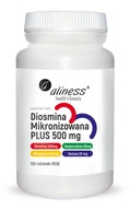 Diosmina Mikronizowana PLUS 500 mg Vege Aliness, 100 tabl.
