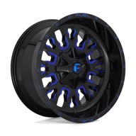 Felga aluminiowa D645 Stroke Gloss Black Blue Tinted Clear Fuel