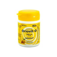 Oriovit-D Vit. D 1000j.m. 100 tab. ovocná príchuť