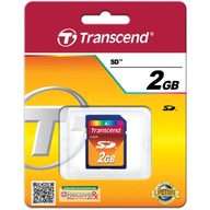Karta SD 2GB Transcend (nie SDHC)