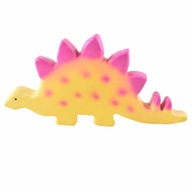 Tikiri - Zabawka bezpieczny gryzak kauczuk Dinozaur Baby Stegosaurus