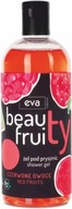 Eva Natura Beauty Fruity Red Fruits sprchový gél s vôňou červeného ovocia 400