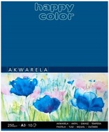 Blok akwarelowy A3 10 ark. 250 g Art., Happy Color