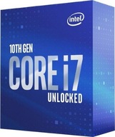 Procesor Intel Core i7-10700K BOX 8x 3.8GHz 5.1GHz 16MB Socket 1200