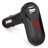 Transmiter Bluetooth FM Ładowarka 2xUSB LCD MP3