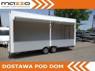 PRZYCZEPA HANDLOWA NIEWIADÓW DOSTAWA 520x203x230 Gastronomiczna Kateringowa