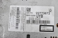 RADIO čitač diskova PANEL RADIA CD 22773672 95485438 CHEVROLET CRUZE i J300