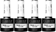 4 x CLARESA TOP MILKY 5g Bezproblémová aplikácia