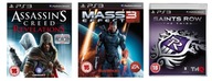 TANIE GRANIE GRY PO POLSKU SAINTS ROW 3 MASS EFFECT 3 ASSASSINS CREED PS3