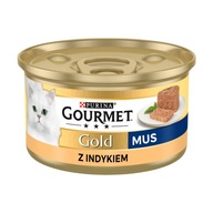 PURINA GOURMET GOLD MUS Z INDYKIEM KARMA MOKRA 85G