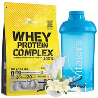 Białko Olimp Whey Protein Odżywka Białkowa Wanilia 700g + Shaker Vitaler's