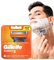 Gillette Fusion5 Wkłady Ostrza Wymienne (4szt.)