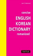 Concise English-Korean Dictionary Underwood Joan