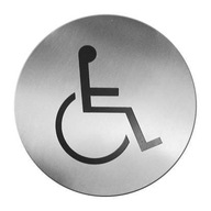 Tabliczka informacyjna samoprzylepna - miejsce przystosowane dla niepełnosp