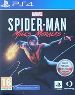 MARVEL SPIDER-MAN MILES MORALES PL PLAYSTATION 4 PS4 PS5 NOVÉ MULTIGAMERY