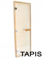 Polskie drzwi do sauny ST3 Przezroczyste 73 x 190