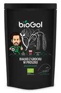 BIAŁKO Z GROCHU W PROSZKU BIO 500 g - BIOGOL