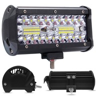 MOCNA LAMPA LED ROBOCZA PANEL SZKŁO HARTOWANE HALOGEN 120W 12V - 24V CREE