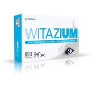 WITAZIUM 2X20- 40 TABLETEK na wzrok i siatkówkę dla psa kota