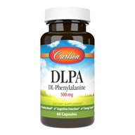 Carlson Labs DLPA, 500 mg - 60 kapsúl Fenylalanín