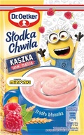 Dr.Oetker Słodka Chwila Minionki Kaszka smak malina 47g